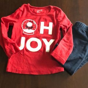 ❄️final sale❄️Baby Gap 3T holiday top